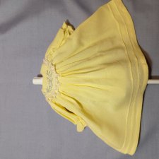 Платье на антикварную куклу, пупса, современных коллекционных кукол 20-25 см шёлк