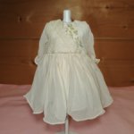 Платье для антикварной или винтажной куклы ростом 20-22 см