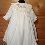 Платье на антикварную куклу или пупса, на рост 40 см