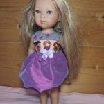 Платье на куклу БЖД 25-30 см  и Карлотта