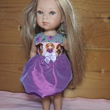 Платье на куклу БЖД 25-30 см  и Карлотта