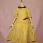 Платье на куклу БЖД ростом 35 см