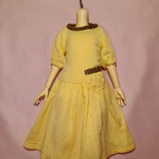 Платье на куклу БЖД ростом 35 см