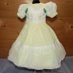 Платье на куклу 50 см антик или винтаж