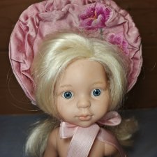 Чепчик для антикварной или винтажной куклы или Паоло Рейна