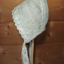 Чепчик на антикварную или винтажную куклу