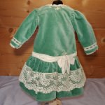 Платье на антикварную или винтажную куклу рост 50 см