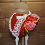 Шляпка для антикварной или винтажной куклы