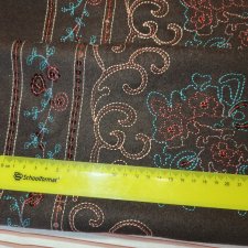 Шерсть с вышивкой СССР (тонкий войлок)