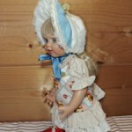 Шляпка для антикварной или винтажной куклы, вих, Паоло Рейна