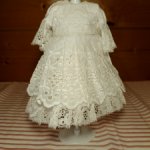 Платье на антикварную или винтажную куклу, рост 20-22