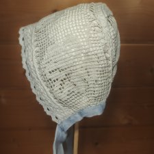 Чепчик на большую антикварную или винтажную куклу