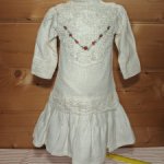 Платье на антикварную или винтажную куклу рост 62-65 см