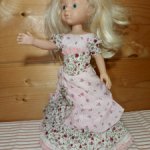 Нарядное платье на куклу Паоло Рейна