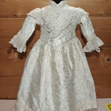 Платье на антикварную или винтажную куклу рост 65-70 см