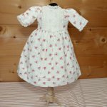 Платье на куклу ростом 40 см