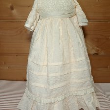 Платье на антикварную или винтажную куклу ростом 45 см