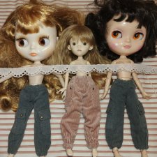 Штанишки с карманами на куклу Блайз, Ландуду и похожих