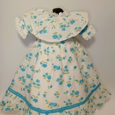 Платье на куклу ростом 45 см