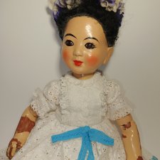 Антикварная кукла производства фабрики  Альберта Шонхута