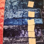 Плюш СССР натуральный синий