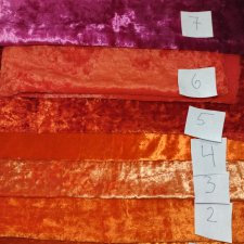 Плюш СССР натуральный оранжевый