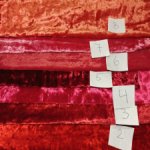 Плюш СССР натуральный красный