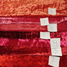 Плюш СССР натуральный красный