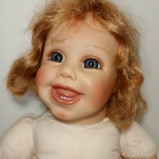 Кукла авторская Европа винил улыбашка