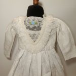 Платье на антикварную или винтажную куклу рост 62-65 см