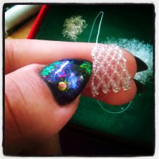 Авторские украшения из бисера для кукол