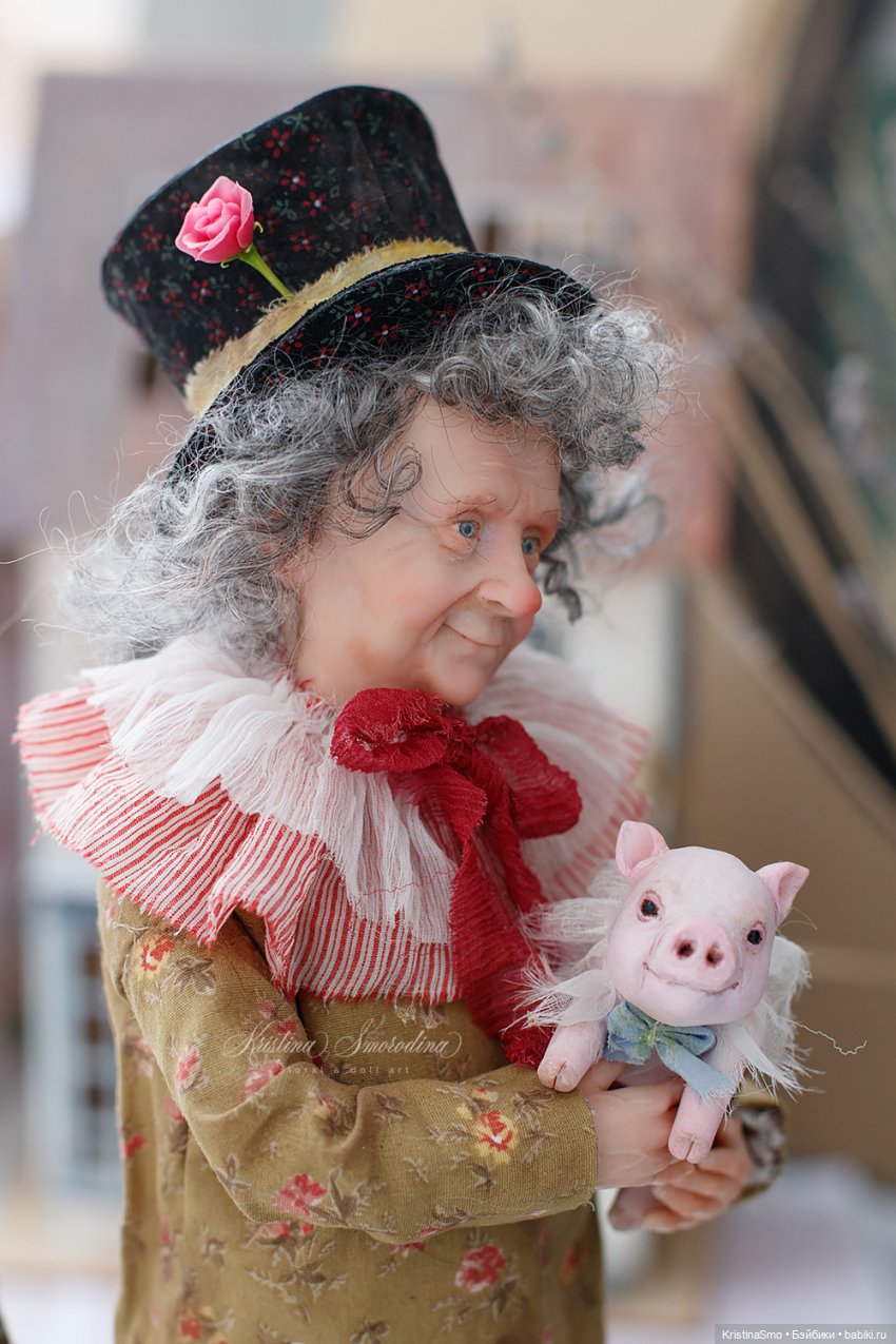 Дядюшка Мокус — Лепка авторских кукол: полимерная глина (фото 2)