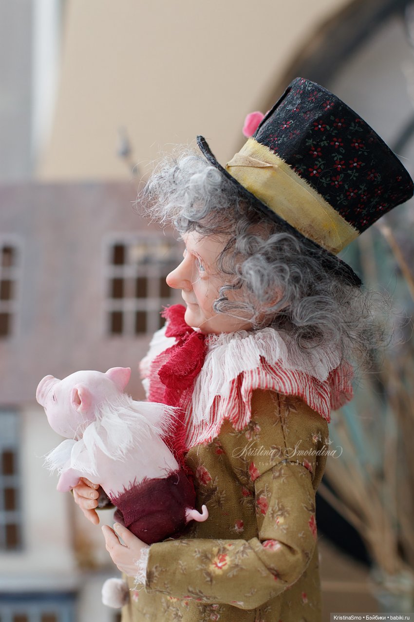 Дядюшка Мокус — Лепка авторских кукол: полимерная глина (фото 6)