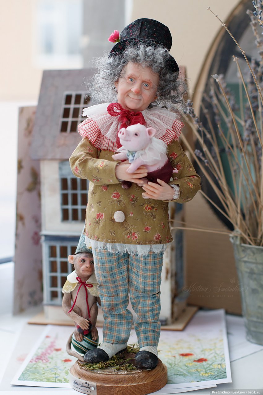 Дядюшка Мокус — Лепка авторских кукол: полимерная глина (фото 5)