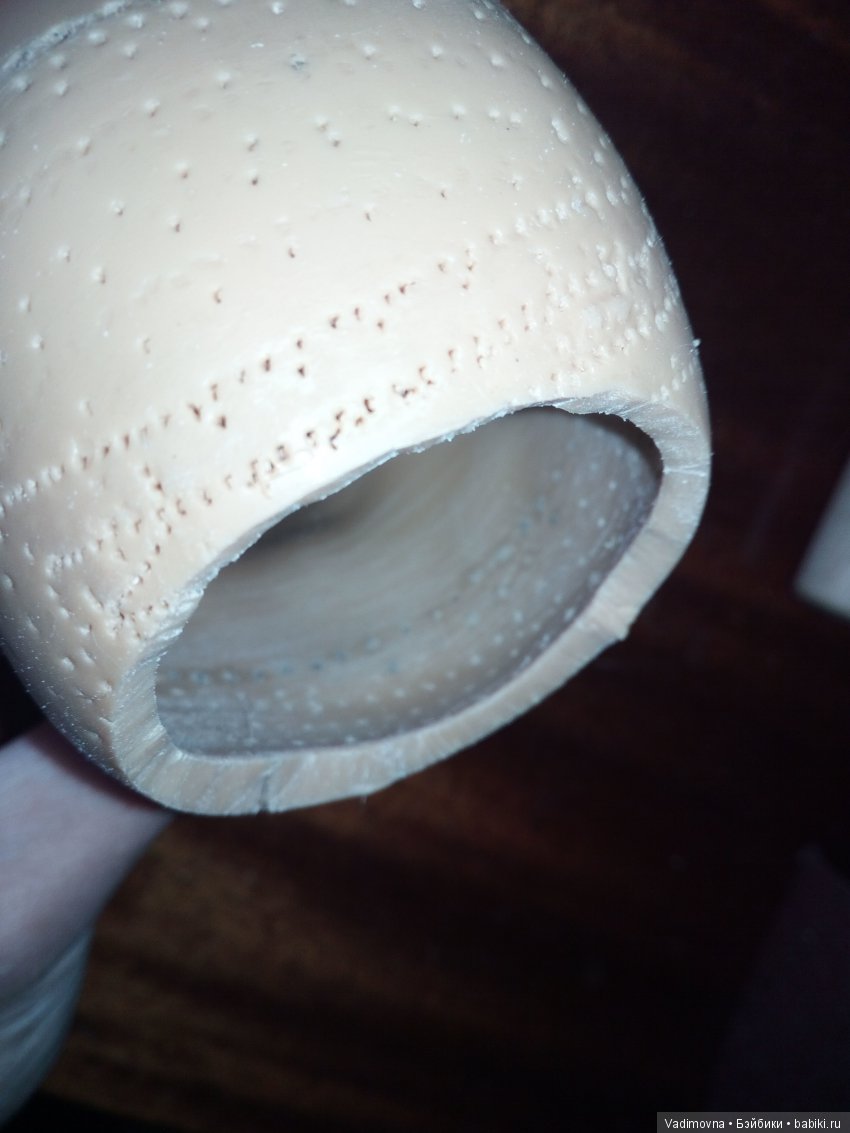 Прошивка волос характерной кукле (фото 9)