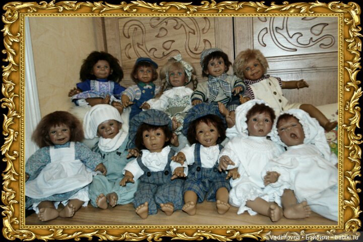 Характерные куклы Jeckle-Jansen. Знакомимся, заглядываем в прошлое