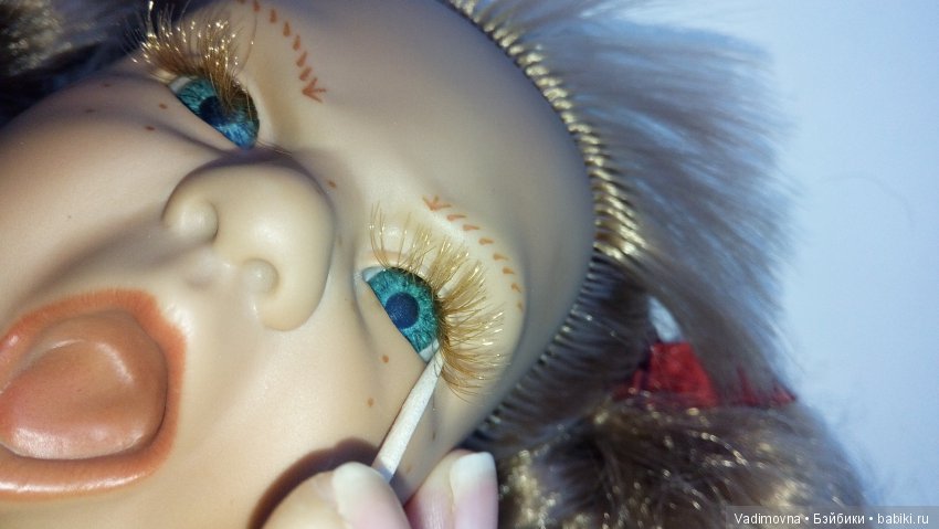 Приклеивание ресниц идентично фабричным (фото 8)
