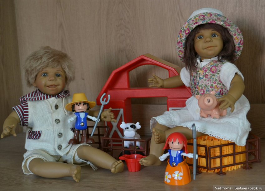 Неуловимые девочки, Lotti и Babsi, Jeckle-Jansen Künstlerpuppen