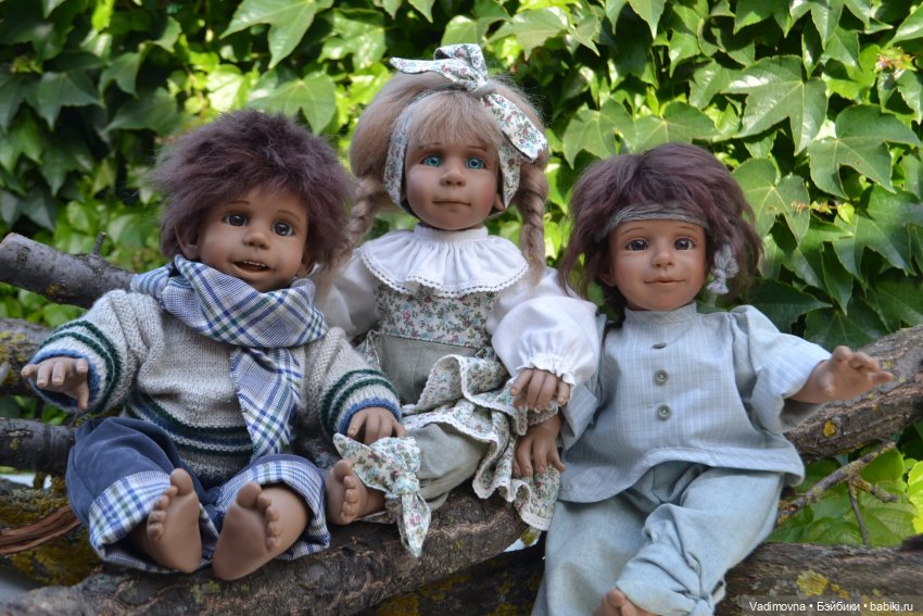 Неуловимые девочки, Lotti и Babsi, Jeckle-Jansen Künstlerpuppen