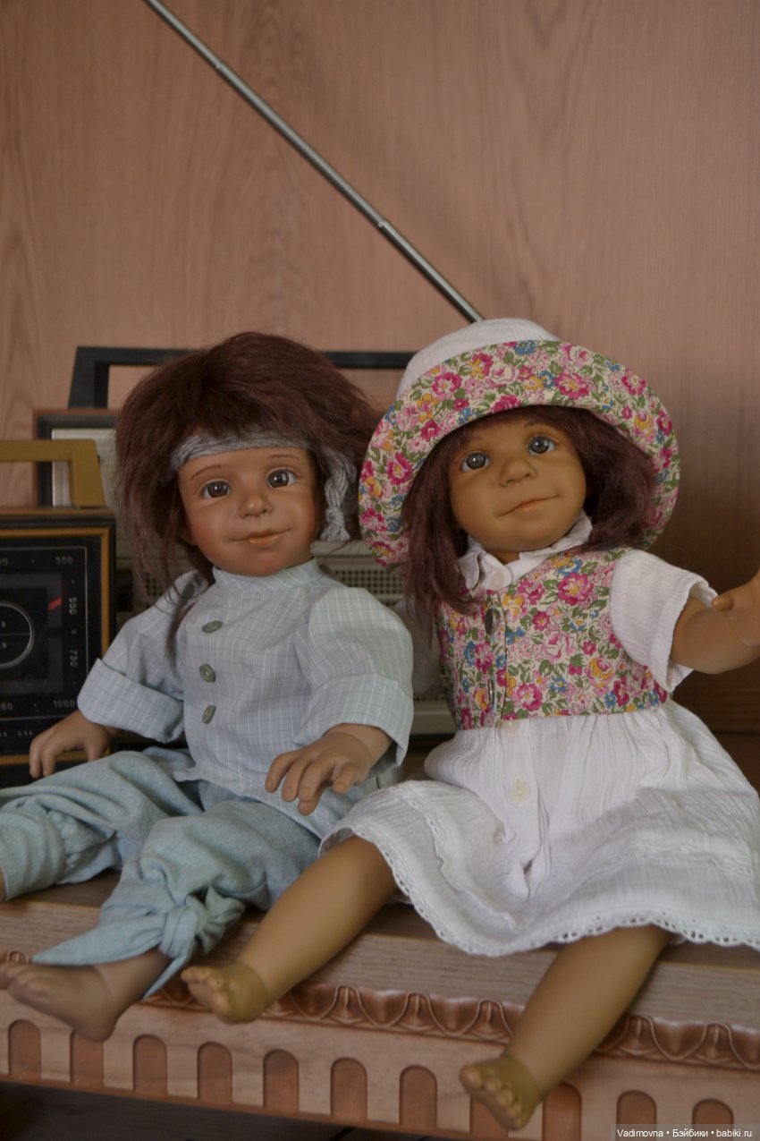 Неуловимые девочки, Lotti и Babsi, Jeckle-Jansen Künstlerpuppen