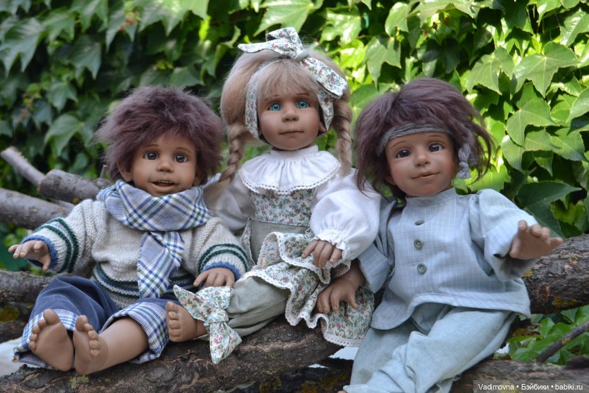 Неуловимые девочки, Lotti и Babsi, Jeckle-Jansen Künstlerpuppen