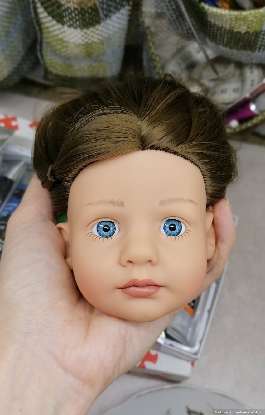 Первый снежок и первый малышок. Grete von Götz - моя версия