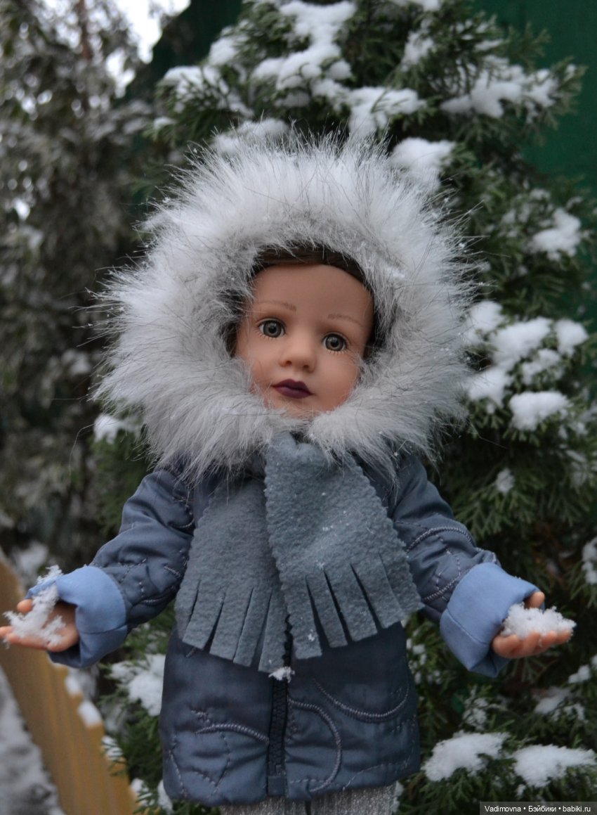 Первый снежок и первый малышок. Grete von Götz - моя версия (фото 3)