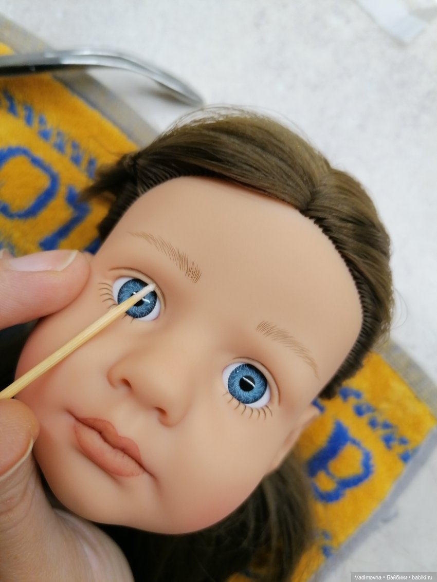 Первый снежок и первый малышок. Grete von Götz - моя версия