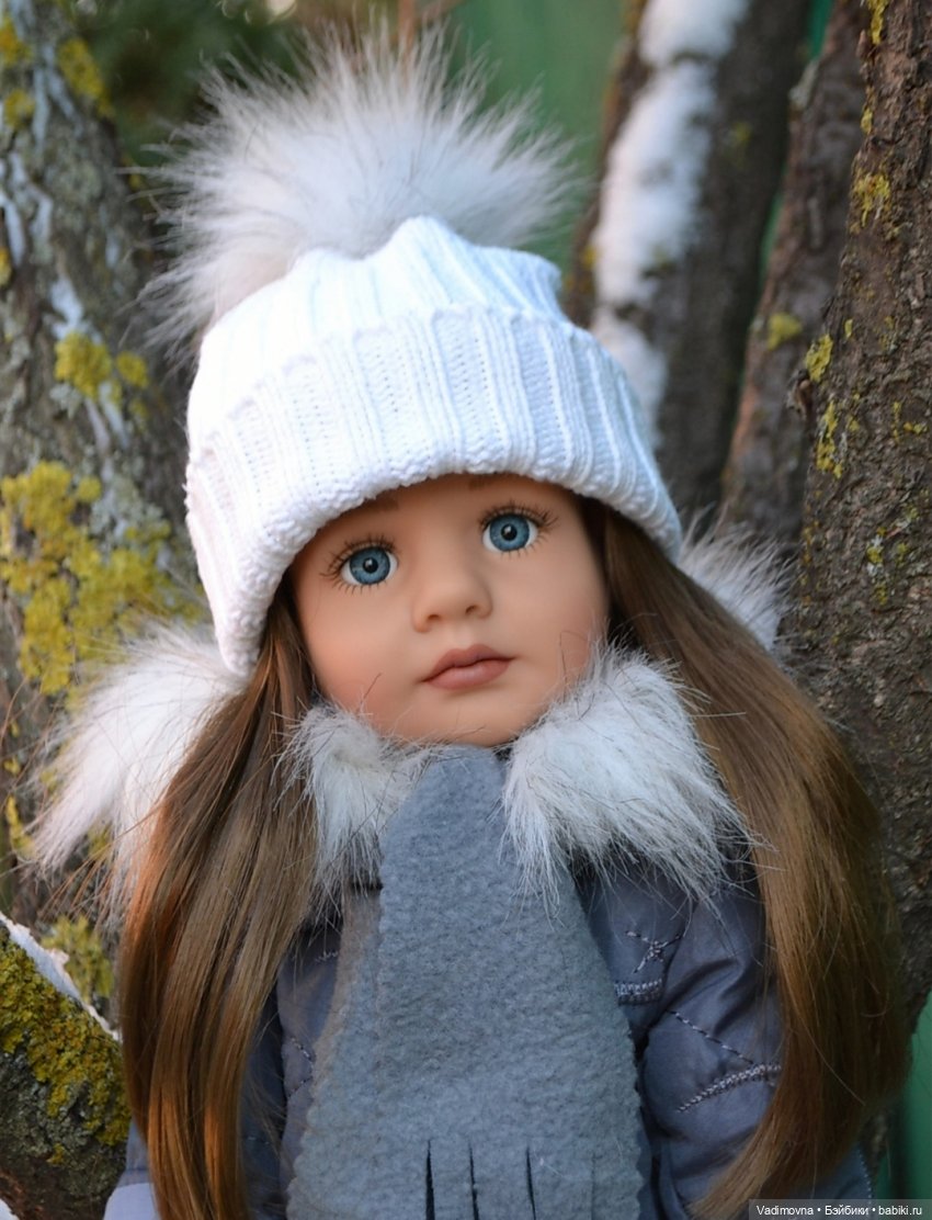 Первый снежок и первый малышок. Grete von Götz - моя версия