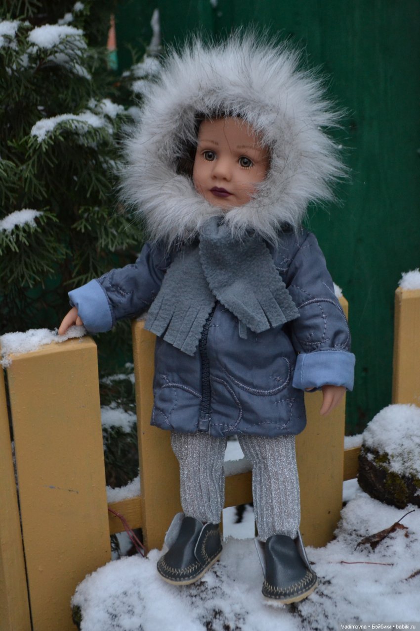 Первый снежок и первый малышок. Grete von Götz - моя версия (фото 2)