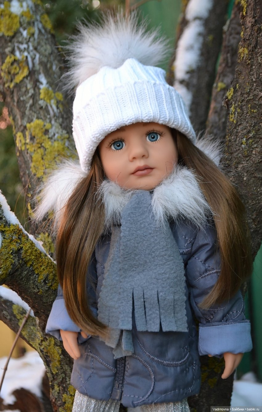 Первый снежок и первый малышок. Grete von Götz - моя версия