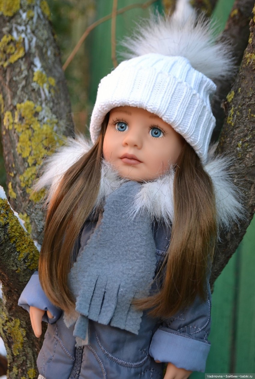 Первый снежок и первый малышок. Grete von Götz - моя версия