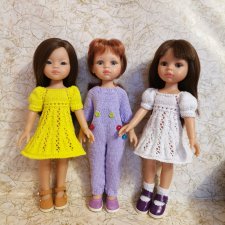 Вязаная одежда для кукол