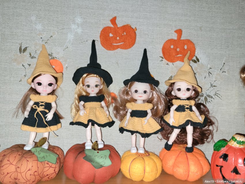 Хэллоуинские баболики — Куклы Baboliy (Баболи